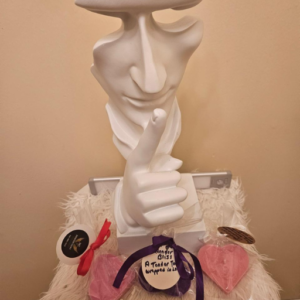 Heart shaped candles